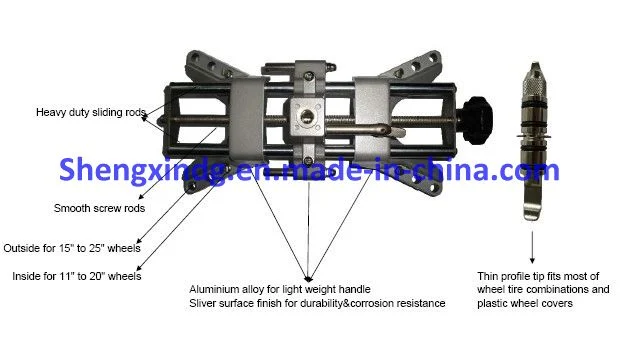 4 Point Truck Wheel Alignment Rim Quick Clamp